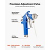 image:imageVEVOR LVLP Air Spray Gun Gravity Feed Paint Sprayer Gun with 3 Nozzles 131417mm 600ml Capacity Automotive Paint Sprayer with Air Regulator for Furniture Car Painting Home ImprovementSiphon 18 mm