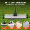 image:imageVEVOR Magnetic Pick Up Sweeper 17inch Heavy Duty Magnet Pickup Lawn Sweeper Roofing Tools 10 Lbs Yard Magnet with Telescoping Holder and Wheels to Pick Up Nails Magnetic Sweeper for Construction36 Inch55LBS