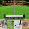 image:imageVEVOR Magnetic Pick Up Sweeper 17inch Heavy Duty Magnet Pickup Lawn Sweeper Roofing Tools 10 Lbs Yard Magnet with Telescoping Holder and Wheels to Pick Up Nails Magnetic Sweeper for Construction17 Inch10LBS