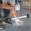 image:imageVEVOR Magnetic Pick Up Sweeper 17inch Heavy Duty Magnet Pickup Lawn Sweeper Roofing Tools 10 Lbs Yard Magnet with Telescoping Holder and Wheels to Pick Up Nails Magnetic Sweeper for Construction17 Inch10LBS