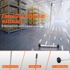 image:imageVEVOR Magnetic Pick Up Sweeper 17inch Heavy Duty Magnet Pickup Lawn Sweeper Roofing Tools 10 Lbs Yard Magnet with Telescoping Holder and Wheels to Pick Up Nails Magnetic Sweeper for Construction17 Inch10LBS
