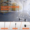 image:imageVEVOR Magnetic Pick Up Sweeper 17inch Heavy Duty Magnet Pickup Lawn Sweeper Roofing Tools 10 Lbs Yard Magnet with Telescoping Holder and Wheels to Pick Up Nails Magnetic Sweeper for Construction15 Inch8LBS