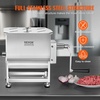 image:imageVEVOR Manual Meat Mixer 10L Fixed Tank  Heavy Duty Stainless Steel Hand Mixer for Ground Beef amp Sausage Max 15lb Mixing Meat Capacity with Gear Box and Lid HandleBX60
