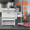 image:imageVEVOR Manual Meat Mixer 10L Fixed Tank  Heavy Duty Stainless Steel Hand Mixer for Ground Beef amp Sausage Max 15lb Mixing Meat Capacity with Gear Box and Lid HandleBX10