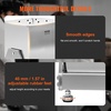 image:imageVEVOR Manual Meat Mixer 10L Fixed Tank  Heavy Duty Stainless Steel Hand Mixer for Ground Beef amp Sausage Max 15lb Mixing Meat Capacity with Gear Box and Lid HandleBX40T