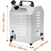 image:imageVEVOR Manual Meat Mixer 10L Fixed Tank  Heavy Duty Stainless Steel Hand Mixer for Ground Beef amp Sausage Max 15lb Mixing Meat Capacity with Gear Box and Lid HandleCT22