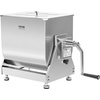 image:imageVEVOR Manual Meat Mixer 10L Fixed Tank  Heavy Duty Stainless Steel Hand Mixer for Ground Beef amp Sausage Max 15lb Mixing Meat Capacity with Gear Box and Lid HandleBX40T