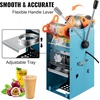 image:imageVEVOR Manual Tea Cup Sealer Machine 300500 Cuph Manual Boba Tea Sealer Machine Blue Boba Tea Sealing Machine 9095mm Cup Diameter Cup Sealing Mac