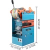 image:imageVEVOR Manual Tea Cup Sealer Machine 300500 Cuph Manual Boba Tea Sealer Machine Blue Boba Tea Sealing Machine 9095mm Cup Diameter Cup Sealing Mac