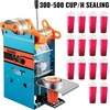 image:imageVEVOR Manual Tea Cup Sealer Machine 300500 Cuph Manual Boba Tea Sealer Machine Blue Boba Tea Sealing Machine 9095mm Cup Diameter Cup Sealing Mac