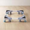 image:imageVEVOR Mini Fridge Stand 1625 Adjustable Dolly Washing Machine Stand Base with 4 Strong Feet 4 Locking Swivel Wheels Furniture Mover Mobile Base for Washing Machine Washer and Dryer