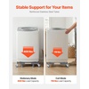 image:imageVEVOR Mini Fridge Stand 1625 Adjustable Dolly Washing Machine Stand Base with 4 Strong Feet 4 Locking Swivel Wheels Furniture Mover Mobile Base for Washing Machine Washer and Dryer