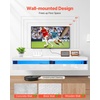 image:imageVEVOR Modern Floating TV Stand Wall Mounted 55 Under TV Shelf Floating Media Console Entertainment Center with Storage Cabinet for Living Room amp Bedroom WhiteWhite