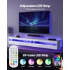 image:imageVEVOR Modern Floating TV Stand Wall Mounted 55 Under TV Shelf Floating Media Console Entertainment Center with Storage Cabinet for Living Room amp Bedroom WhiteWhite