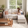 image:imageVEVOR Modular Sectional Sofa Modern 5Seater Modular Sofa with Hidden Storage Customizable Cloud Sectional Couch Solid Wood Frame Upholstered Comfy Couch for Living Room Bedroom BeigeBeige