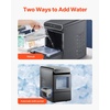 image:imageVEVOR Nugget Ice Maker 37lbs24H with Self Cleaning with Ice Scoop and Basket Stainless Steel Ice Machine with Convenient Ice Transfer for Home Kitchen Office BlackBlack