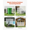 image:imageVEVOR Outdoor Privacy Screens 50 W x 50 H Air Conditioner Fence Pool Equipment Enclosure Horizontal Vinyl Privacy Fence Perfect to Enclose Trash Can and AC Units 2PanelWhite