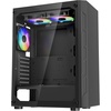 image:imageVEVOR PC Gaming Case MidTower Computer Case with HighAirflow Tempered Glass Panel Dust Filter 2 x 120 mm Fans Cable Management for GPU up to 360 mm in Length Compatible with ATXMATXITXMidTower