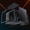 image:imageVEVOR PC Gaming Case MidTower Computer Case with HighAirflow Tempered Glass Panel Dust Filter 2 x 120 mm Fans Cable Management for GPU up to 360 mm in Length Compatible with ATXMATXITXMidTower