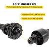 image:imageVEVOR PTO Shaft 138 PTO Drive Shaft 6 Spline Both Ends PTO Driveline Shaft Series 5 Tractor PTO Shaft 4357 Brush Hog PTO Shaft Black PTO Shaft wSlip Clutch for Bush HogFinish Mower4767