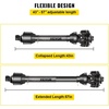 image:imageVEVOR PTO Shaft 138 PTO Drive Shaft 6 Spline Both Ends PTO Driveline Shaft Series 5 Tractor PTO Shaft 4357 Brush Hog PTO Shaft Black PTO Shaft wSlip Clutch for Bush HogFinish Mower4357