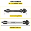 image:imageVEVOR PTO Shaft 138 PTO Drive Shaft 6 Spline Both Ends PTO Driveline Shaft Series 5 Tractor PTO Shaft 4357 Brush Hog PTO Shaft Black PTO Shaft wSlip Clutch for Bush HogFinish Mower4767