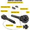 image:imageVEVOR PTO Shaft 138 PTO Drive Shaft 6 Spline Both Ends PTO Driveline Shaft Series 5 Tractor PTO Shaft 4357 Brush Hog PTO Shaft Black PTO Shaft wSlip Clutch for Bush HogFinish Mower4767