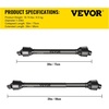 image:imageVEVOR PTO Shaft 138 PTO Drive Shaft 6 Spline Tractor Round Implement Ends PTO Driveline Shaft Series 4 Tractor PTO Shaft 4361 Brush Hog PTO Shaft Black for Finish Mower Rotary Cutter3039