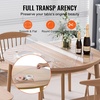 image:imageVEVOR Plastic Table Cover 24 x 48 Inch 15 mm Thick Frosted PVC Desk Mat Protector Waterproof amp Easy Cleaning Desk Pad Tablecloth for Office Dresser Dining RoomNight Stand42 Round