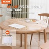 image:imageVEVOR Plastic Table Cover 24 x 48 Inch 15 mm Thick Frosted PVC Desk Mat Protector Waterproof amp Easy Cleaning Desk Pad Tablecloth for Office Dresser Dining RoomNight Stand48 Round
