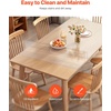 image:imageVEVOR Plastic Table Cover 24 x 48 Inch 15 mm Thick Frosted PVC Desk Mat Protector Waterproof amp Easy Cleaning Desk Pad Tablecloth for Office Dresser Dining RoomNight Stand36 x 18 Rectangular