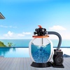 image:imageVEVOR Pool Filter Balls for Sand Filter 4 lbs Filter Balls Replace Pool Filter Sand Reusable Blue Polyester Fiber Filter Media with Wash Bag for Swimming Pool Aquarium Tank Above Ground PoolBlue