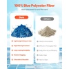 image:imageVEVOR Pool Filter Balls for Sand Filter 4 lbs Filter Balls Replace Pool Filter Sand Reusable Blue Polyester Fiber Filter Media with Wash Bag for Swimming Pool Aquarium Tank Above Ground PoolBlue