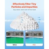 image:imageVEVOR Pool Filter Balls for Sand Filter 4 lbs Filter Balls Replace Pool Filter Sand Reusable Blue Polyester Fiber Filter Media with Wash Bag for Swimming Pool Aquarium Tank Above Ground PoolWhite