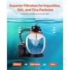 image:imageVEVOR Pool Filter Balls for Sand Filter 4 lbs Filter Balls Replace Pool Filter Sand Reusable Blue Polyester Fiber Filter Media with Wash Bag for Swimming Pool Aquarium Tank Above Ground PoolBlue