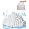 image:imageVEVOR Pool Filter Balls for Sand Filter 4 lbs Filter Balls Replace Pool Filter Sand Reusable Blue Polyester Fiber Filter Media with Wash Bag for Swimming Pool Aquarium Tank Above Ground PoolWhite
