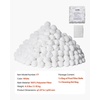 image:imageVEVOR Pool Filter Balls for Sand Filter 4 lbs Filter Balls Replace Pool Filter Sand Reusable Blue Polyester Fiber Filter Media with Wash Bag for Swimming Pool Aquarium Tank Above Ground PoolWhite