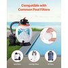 image:imageVEVOR Pool Filter Balls for Sand Filter 4 lbs Filter Balls Replace Pool Filter Sand Reusable Blue Polyester Fiber Filter Media with Wash Bag for Swimming Pool Aquarium Tank Above Ground PoolWhite