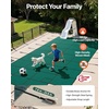 image:imageVEVOR Pool Safety Cover Fits 16x32ft Rectangular Inground Winter Swimming Pools with 4x8ft Center End Step Triple Stitched High Strength Mesh PP Great Rain Permeability Installation HardwareGreen