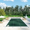 image:imageVEVOR Pool Safety Cover Fits 16x32ft Rectangular Inground Winter Swimming Pools with 4x8ft Center End Step Triple Stitched High Strength Mesh PP Great Rain Permeability Installation HardwareGreen