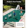 image:imageVEVOR Pool Safety Cover Fits 16x32ft Rectangular Inground Winter Swimming Pools with 4x8ft Center End Step Triple Stitched High Strength Mesh PP Great Rain Permeability Installation HardwareGreen