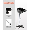 image:imageVEVOR Portable Shampoo Bowl Shampoo Sink for Washing Hair with Electric Pump Includes 2 Buckets 2 Showerheads Drain Hose Height and Angle Adjustable Portable Wash Bowl for Home Salon Use BlackHair sink wshower headUpgraded version