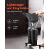 image:imageVEVOR Portable Shampoo Bowl Shampoo Sink for Washing Hair with Electric Pump Includes 2 Buckets 2 Showerheads Drain Hose Height and Angle Adjustable Portable Wash Bowl for Home Salon Use BlackHair sink wdouble bucket  foot switch