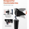 image:imageVEVOR Portable Shampoo Bowl Shampoo Sink for Washing Hair with Electric Pump Includes 2 Buckets 2 Showerheads Drain Hose Height and Angle Adjustable Portable Wash Bowl for Home Salon Use BlackHair sink wdouble bucket  foot switch
