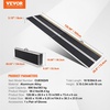 image:imageVEVOR Portable Wheelchair Ramp 10FT NonSlip Aluminum Folding Handicap Ramp Door Threshold Ramps for Wheelchair for HomeWheel Chair Ramp Steps Cars Scooter Cart Curbs Stairs