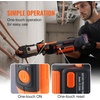 image:imageVEVOR Press Tool 18V Electric Pipe Crimping Tool for 12 34 1 1 14 1 12 2 Copper Pipes 32KN Press Tool Kit Compatible with ProPress  with Brushless Motor 6 VUS Jaws 2pcs 4AH BatteryStandard Size