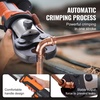 image:imageVEVOR Press Tool 18V Electric Pipe Crimping Tool for 12 34 1 1 14 1 12 2 Copper Pipes 32KN Press Tool Kit Compatible with ProPress  with Brushless Motor 6 VUS Jaws 2pcs 4AH BatteryStandard Size