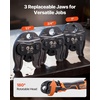 image:imageVEVOR Press Tool Kit 18V Electric Pipe Crimping Tool for 12 34 1 Copper Tubes 24KN Press Tool Compatible with ProPress  with 3 VUS Jaws 2pcs 2AH Batteries Fast Charger amp Carrying Case3 VPF Jaws