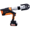 image:imageVEVOR Press Tool Kit 18V Electric Pipe Crimping Tool for 12 34 1 Copper Tubes 24KN Press Tool Compatible with ProPress  with 3 VUS Jaws 2pcs 2AH Batteries Fast Charger amp Carrying Case6 Jaws  Brushless Motor