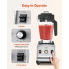 image:imageVEVOR Professional Blender for Smoothies 85 oz 1400Wwith Powerful Motor MultiFunctional Food Processing for SmoothieMilkshakeJuice Fits for KitchenLight Gray